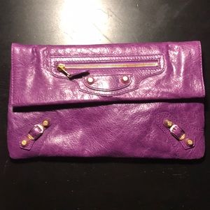 BALENCIAGA MOTOCROSS GIANT 12 ENVELOPE CLUTCH